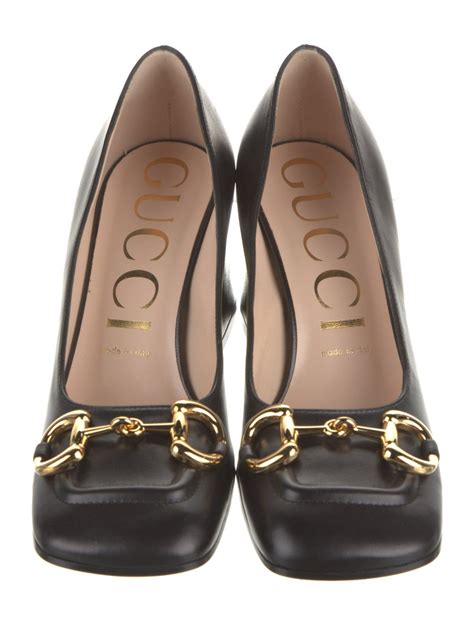 Christian Dior Horsebit Accent Leather Pumps 